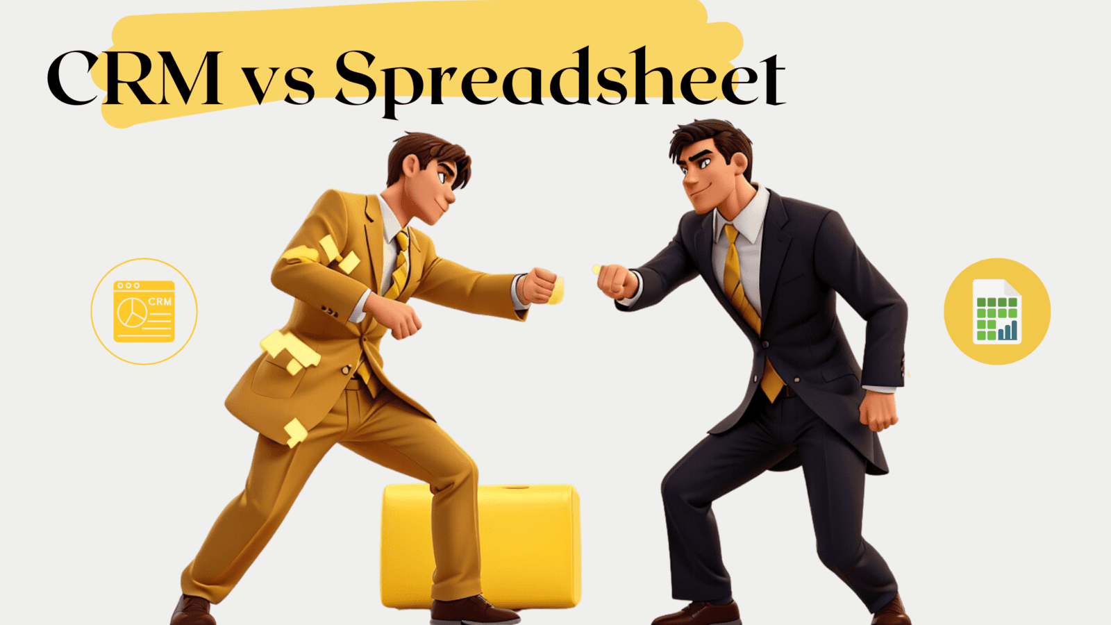 CRM vs Spreadsheet